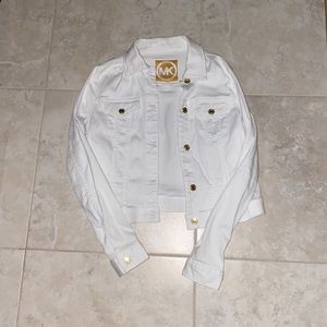 NWOT White Michael Kors Jacket